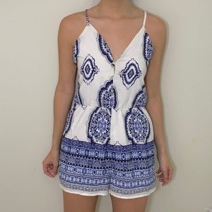 Classy beachy romper